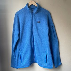 Patagonia Blue Full Zip Better Sweater Women's XL